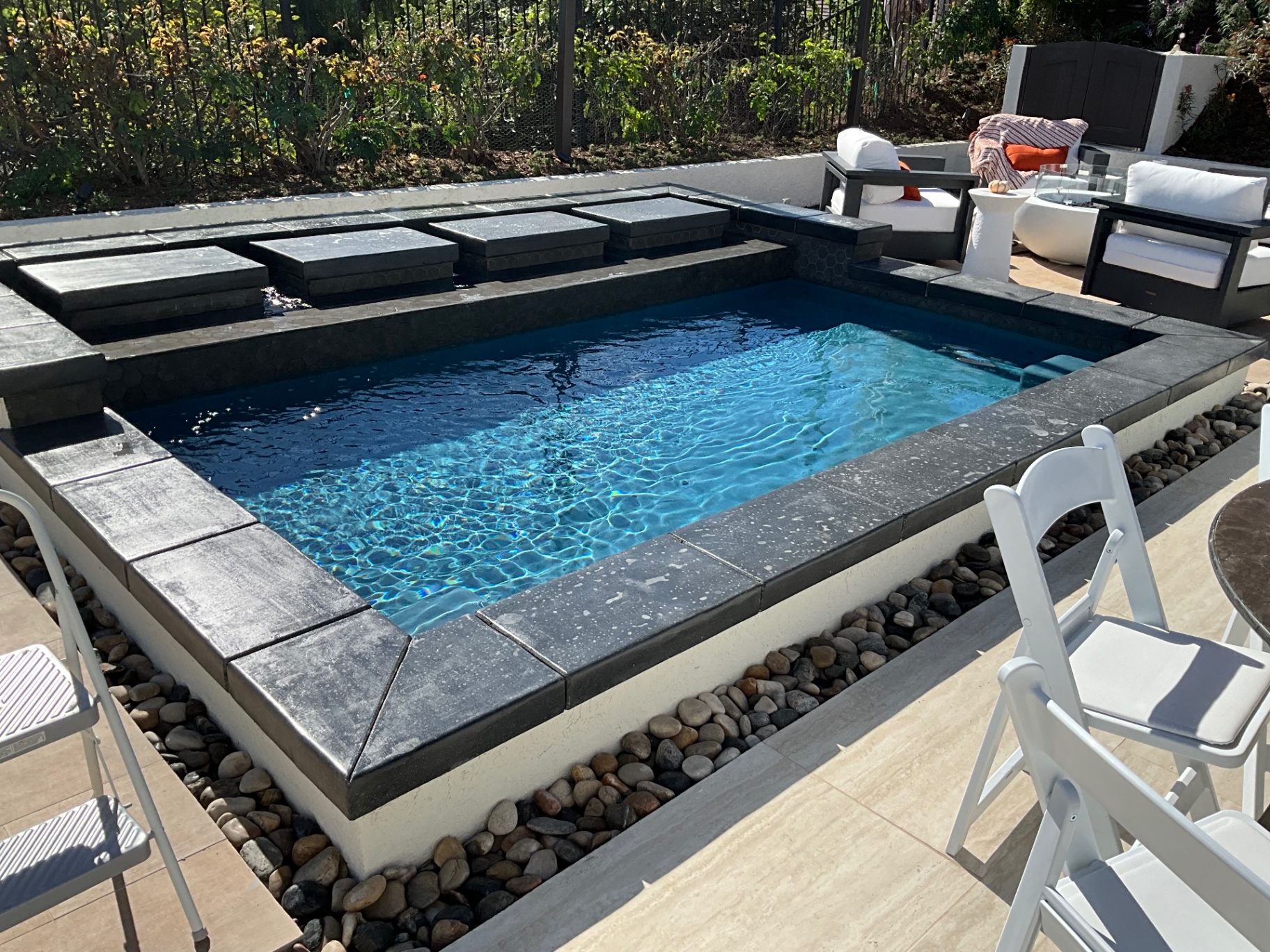 Custom Plunge Pool & Spa